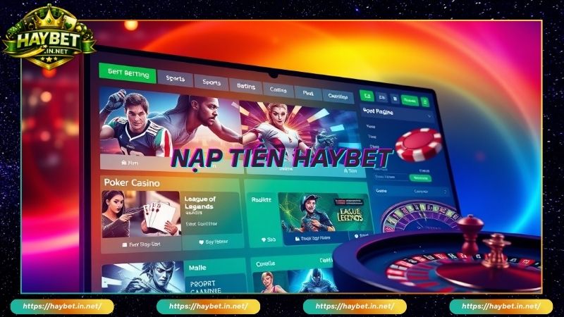 Các kênh nạp tiền nhà cái Haybet đang hỗ trợ